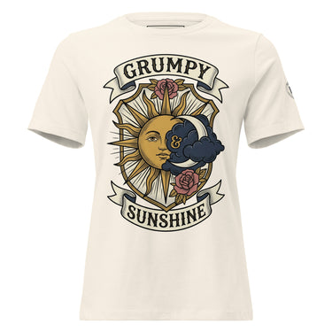 Grumpy x Sunshine — Women's Tee — bookish t-shirt for book lovers | Proselyn